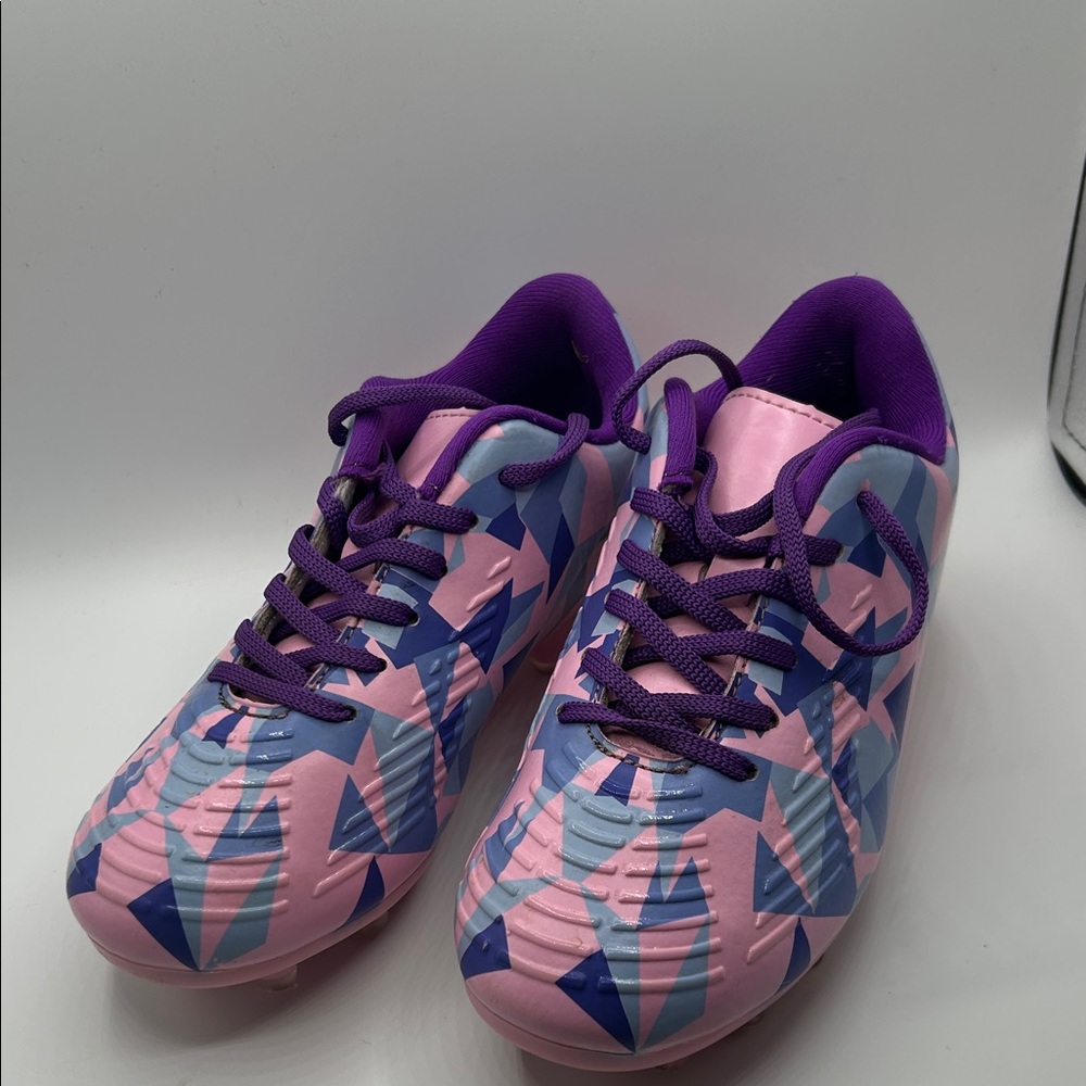 Pink and Purple Kids Moccasins